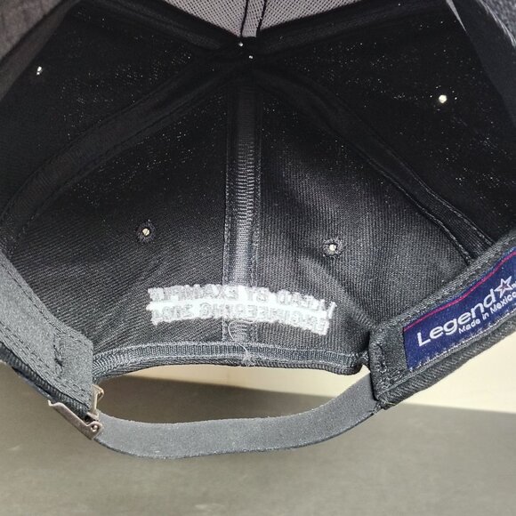 VINTAGE BNSF Burlington Northern Santa Fe Hat Cap Strap Back Brothers Keeper - Picture 7 of 9